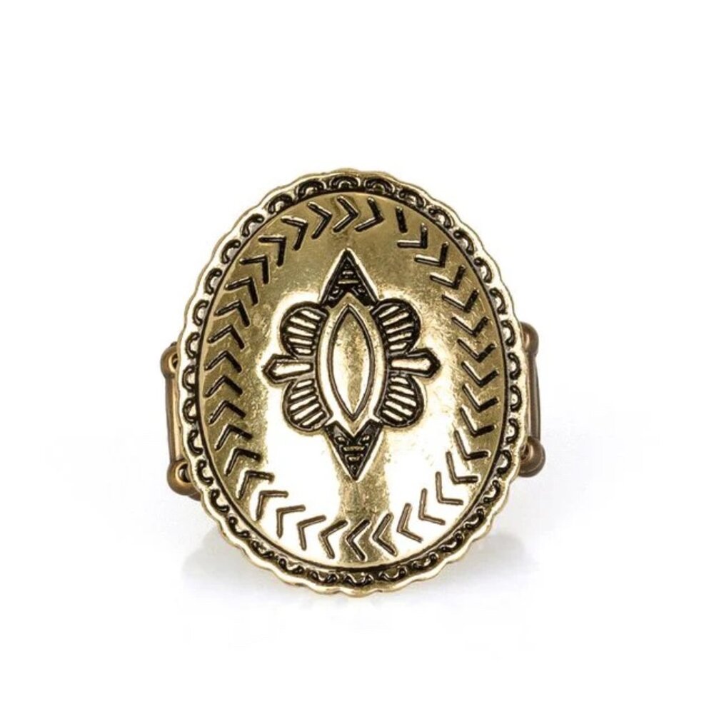 Paparazzi Down and Outback Brass Ring